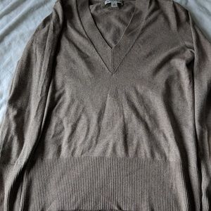 Banana Republic Beige Cashmere Silk Sweater